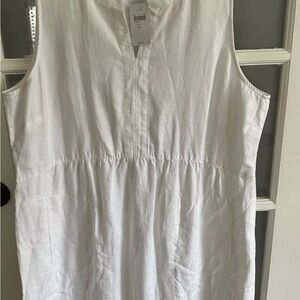 J. JILL LINEN SHIFT DRESS XL (Tags No Longer Attached).